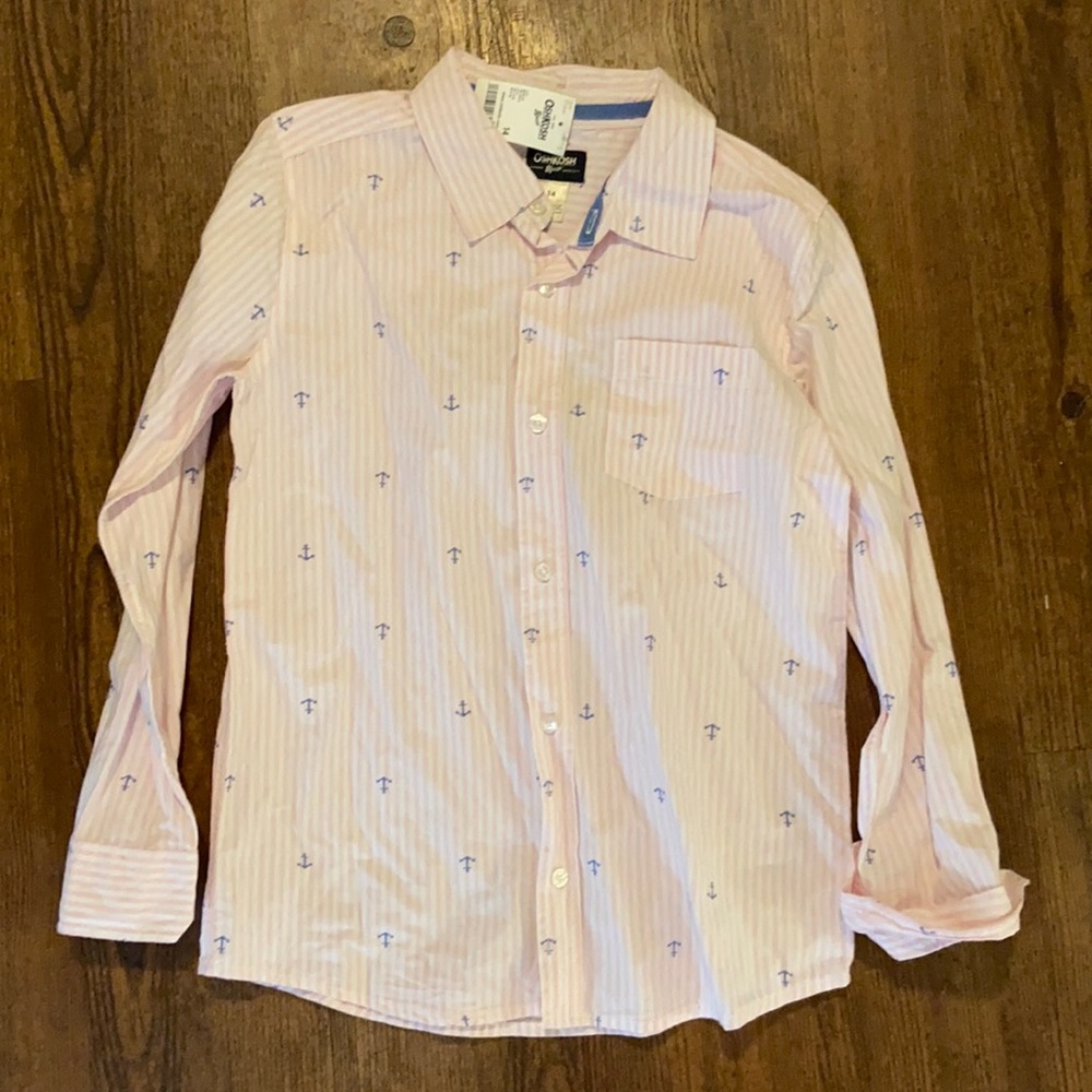 Adorable NWT Osh Kosh button down